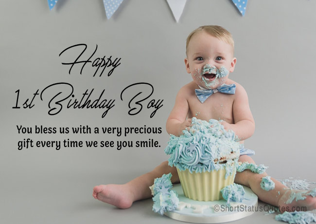 Happy-1st-Birthday-Status-for-Boy