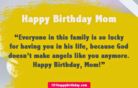 Inspirational Birthday Quote For Mom