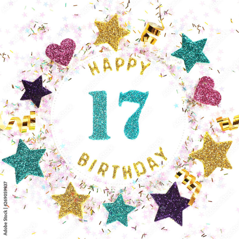 17th Birthday Wishes For You1