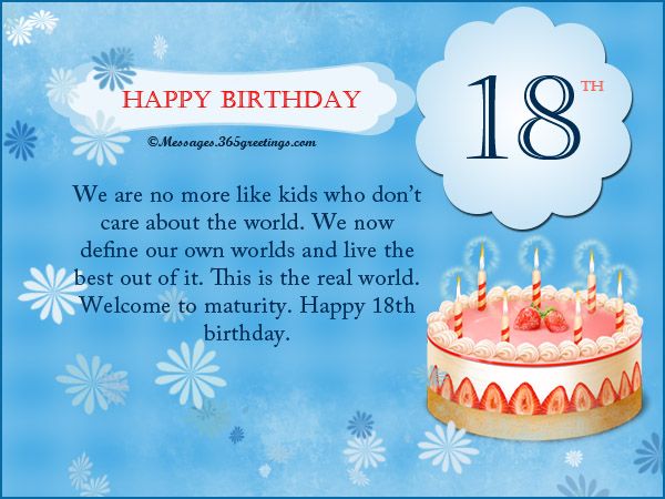 18th Birthday Wishes1