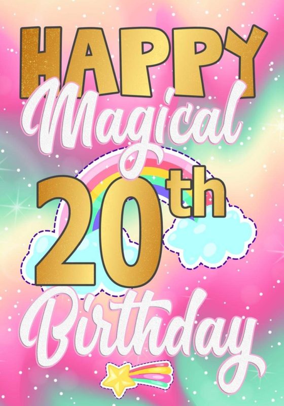 20th Birthday Wishes5
