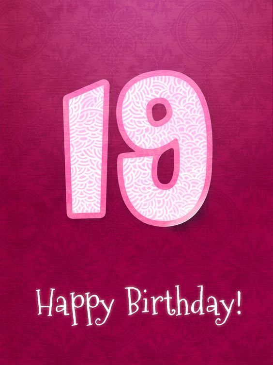 Best 19th Birthday Wishes3