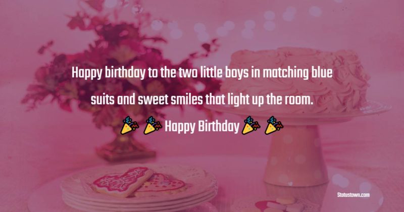 Birthday Wishes For Twins 2539