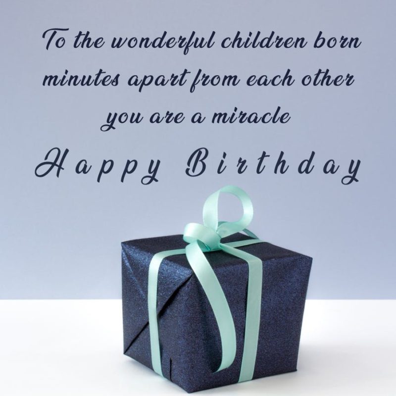 Birthday Wishes For Twins 2577