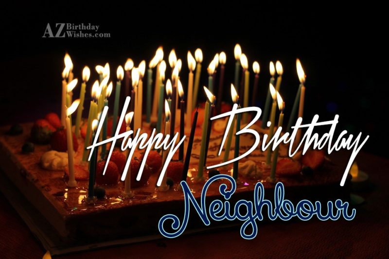 Birthday Greetings To Neighbor5