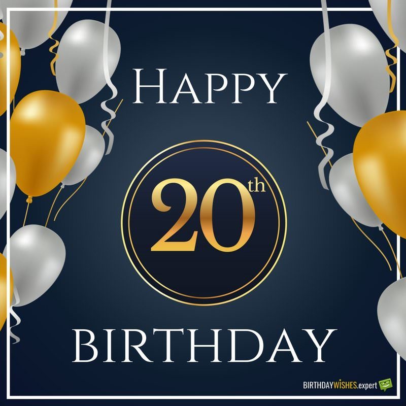 Happy 20th Birthday