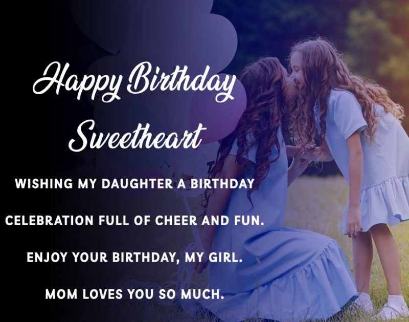 Birthday Wishes For Daughter 5078