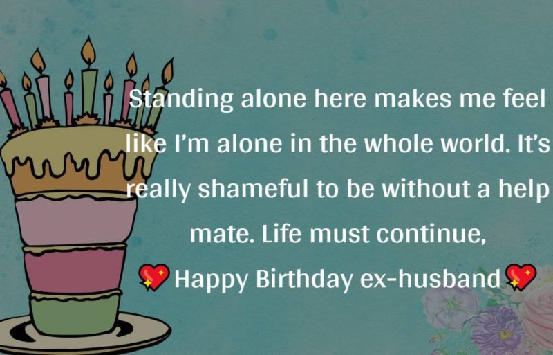 Birthday Wishes For Ex Husband 5424