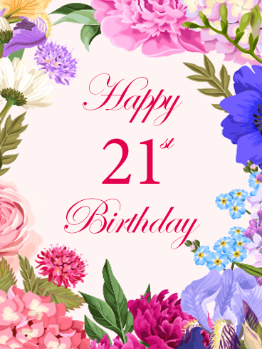 Special 21th Birthday Wishes For Girls6