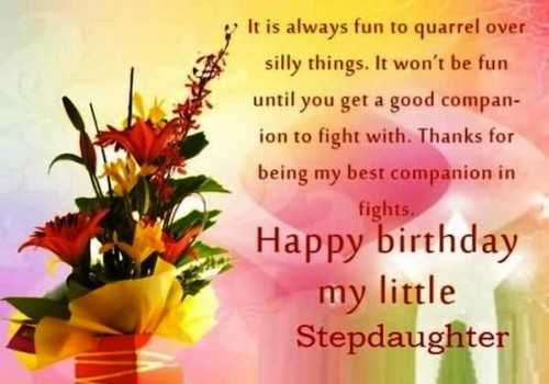 Happy Birthday Step Daughter2