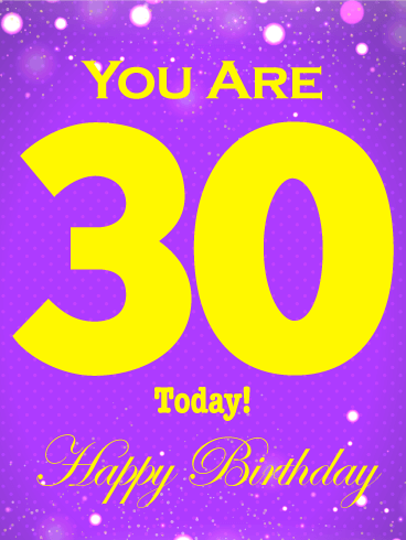 30th Birthday Wishes2