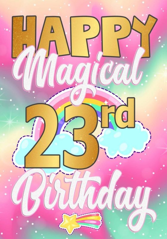 Best 23rd Birthday Wishes2