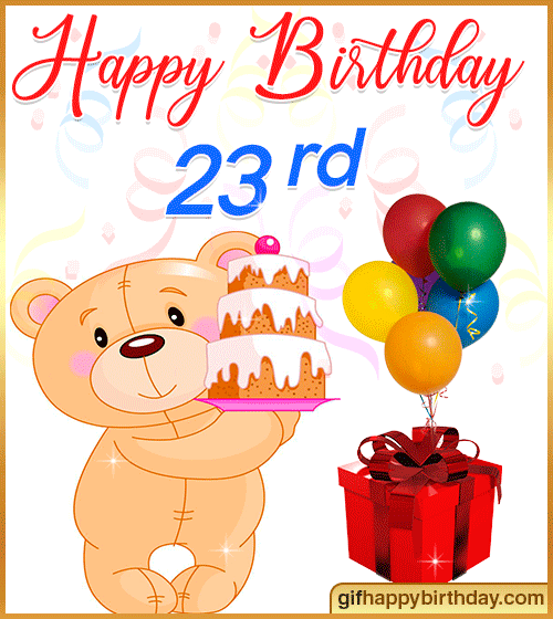 Happy 23rd Birthday Wishes
