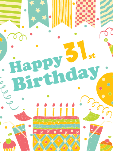31st Birthday Wishes6